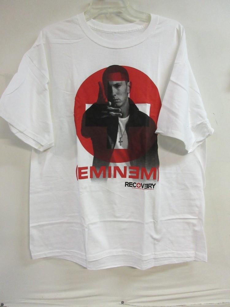 ОФИЦИАЛЬНЫЙ МЕРЧ EMINEM RECOVERY 2010 ГРУППА КОНЦЕРТ МУЗЫКА ЭКСТРА БОЛЬШАЯ Унисекс Футболка M