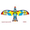 Dynamic Children's Swallow Butterfly Kite - Handheld Plastic Rod with Shaking Wings