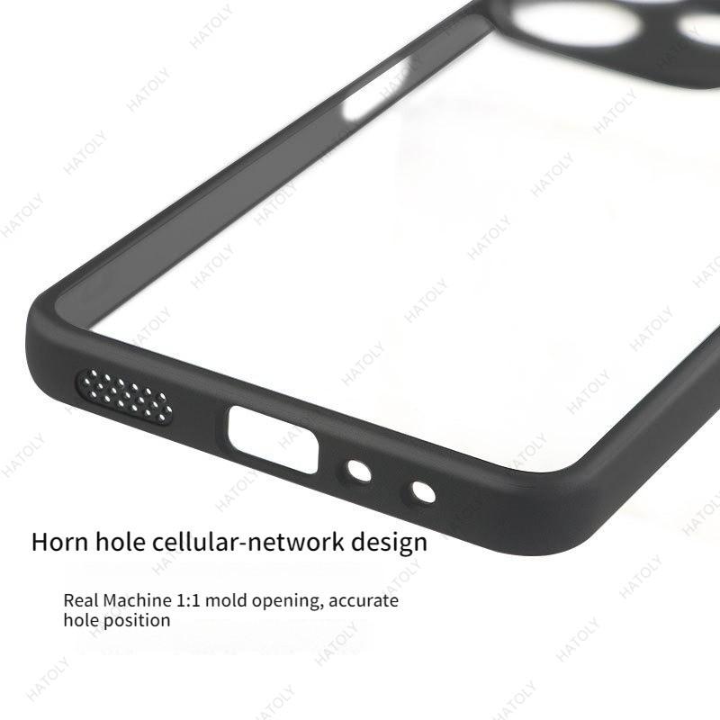 For Vivo X200 FE 5G Case For Case for Vivo X200 FE 5G Anti-Shockproof Phone Case Black Border Cover For Vivo X200 FE 5G