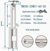 Deep Hole Internal Thread Milling Cutter with Coolant, Imperial/Metric Shank, US 11UI/16UI