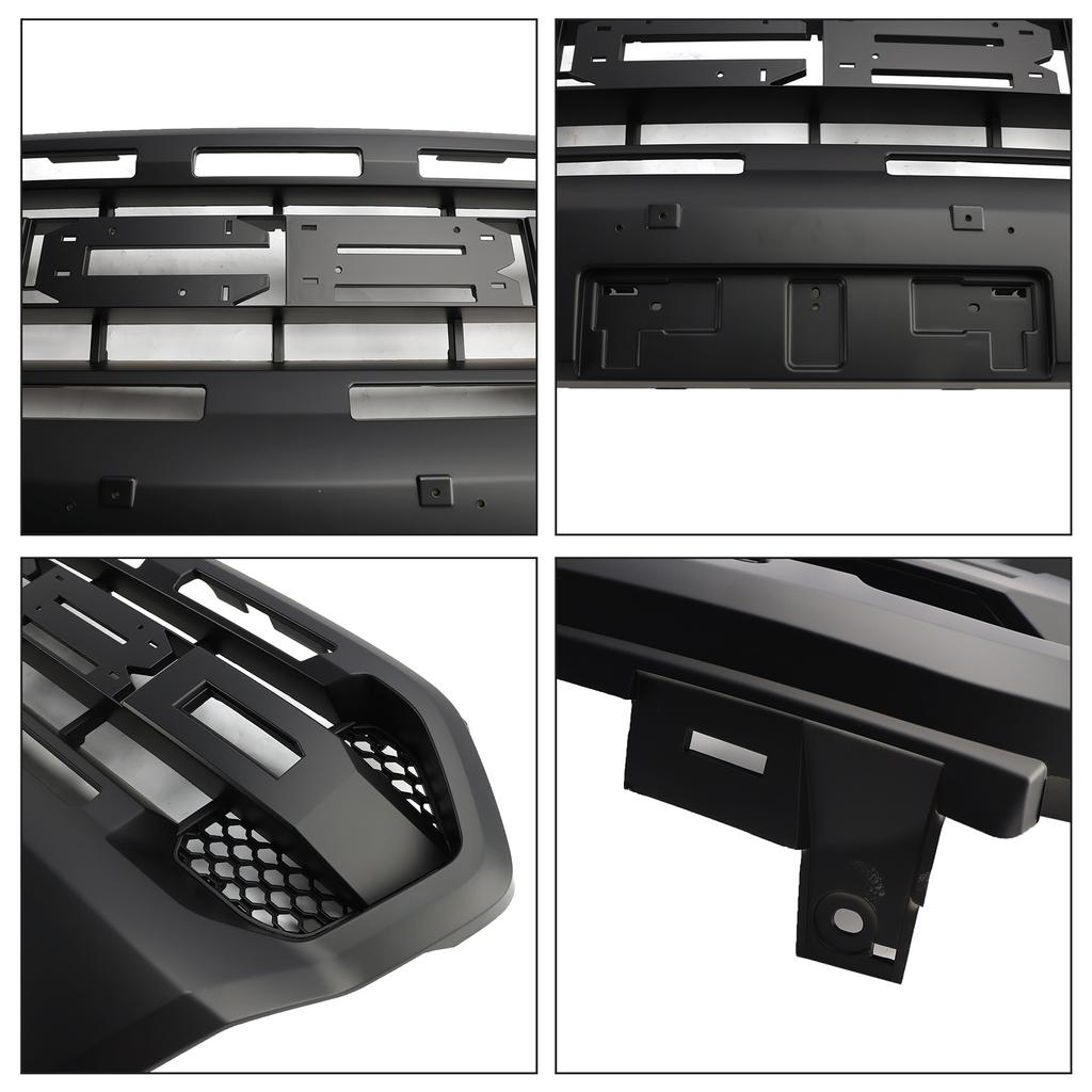 Raptor Style Front Bumper Grille Grill Fit Ford Ranger 2019-2023 T8 W/LED