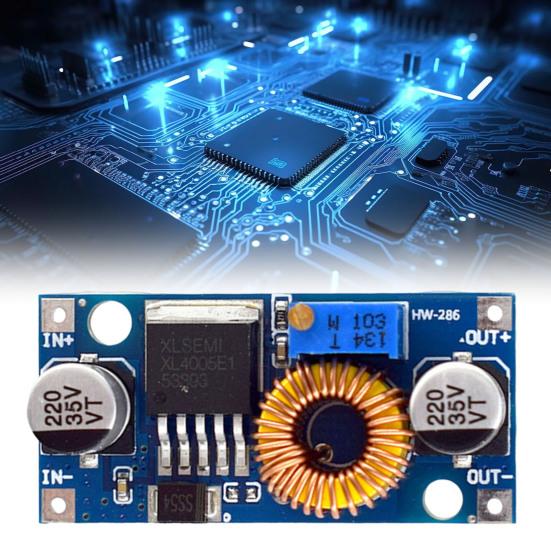 5A Abwärtswandler Buck-Modul 5-32V Eingang 0,8-24V Ausgang DC-DC Einstellbarer Spannungsregler Elektronischer Spannungsstabilisator Netzteilmodul