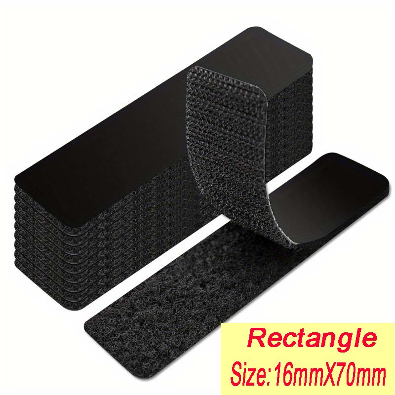 

10-100pcs Round Adhesive Scratch Self-adhesive Carpet Fixing Double-sided Stickers for Home Floor Mats Anti-slip Tape Wholesale 10PCS