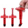 2PCS Red Leveling Measuring Tool Black Building Construction Fixture Durable Brick Line