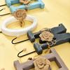 Wall Hanging Hook Coat Hook Wall Decoration Room Door English Letters HOME LOVE Hook Wall Decoration