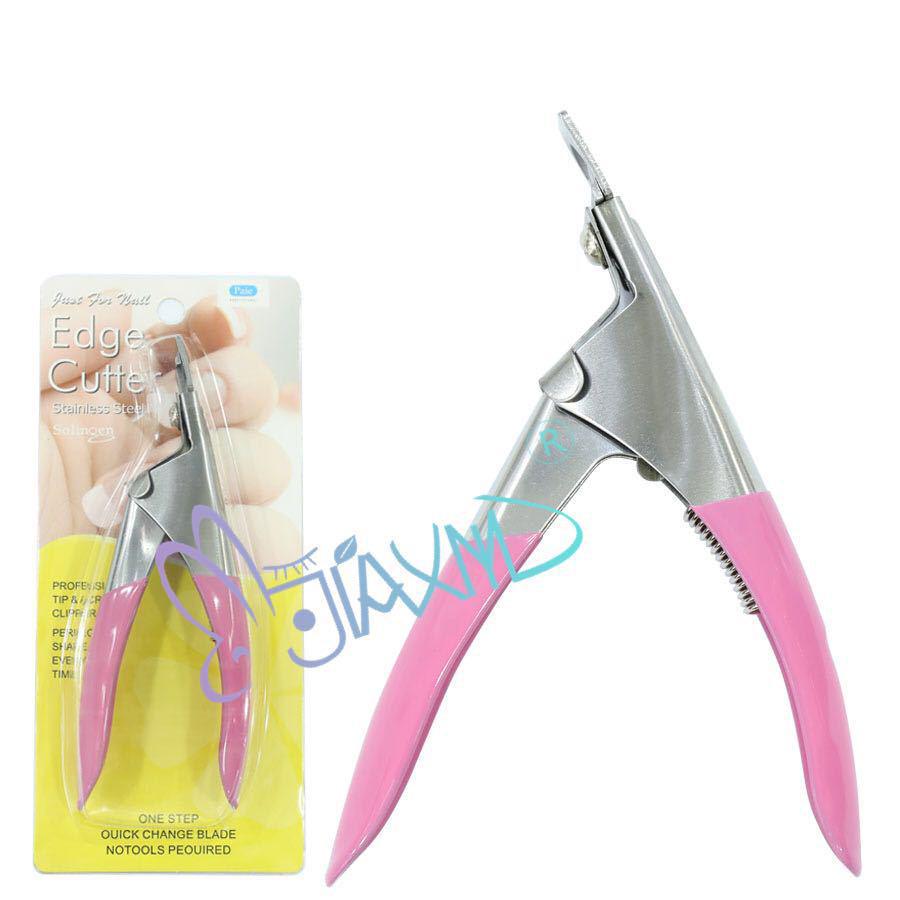 Adjustable Anti-Splash French Cut U-Shaped False Nail Clipper