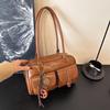 Autumn/Winter 2026 Retro Casual Large Capacity Shoulder Bowling Bag