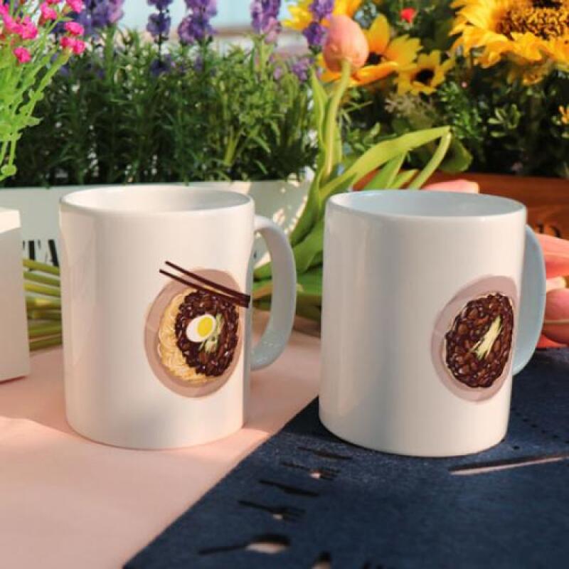 gb765-Design Mug 2p-Chinese Restaurant Jjajangmyeon