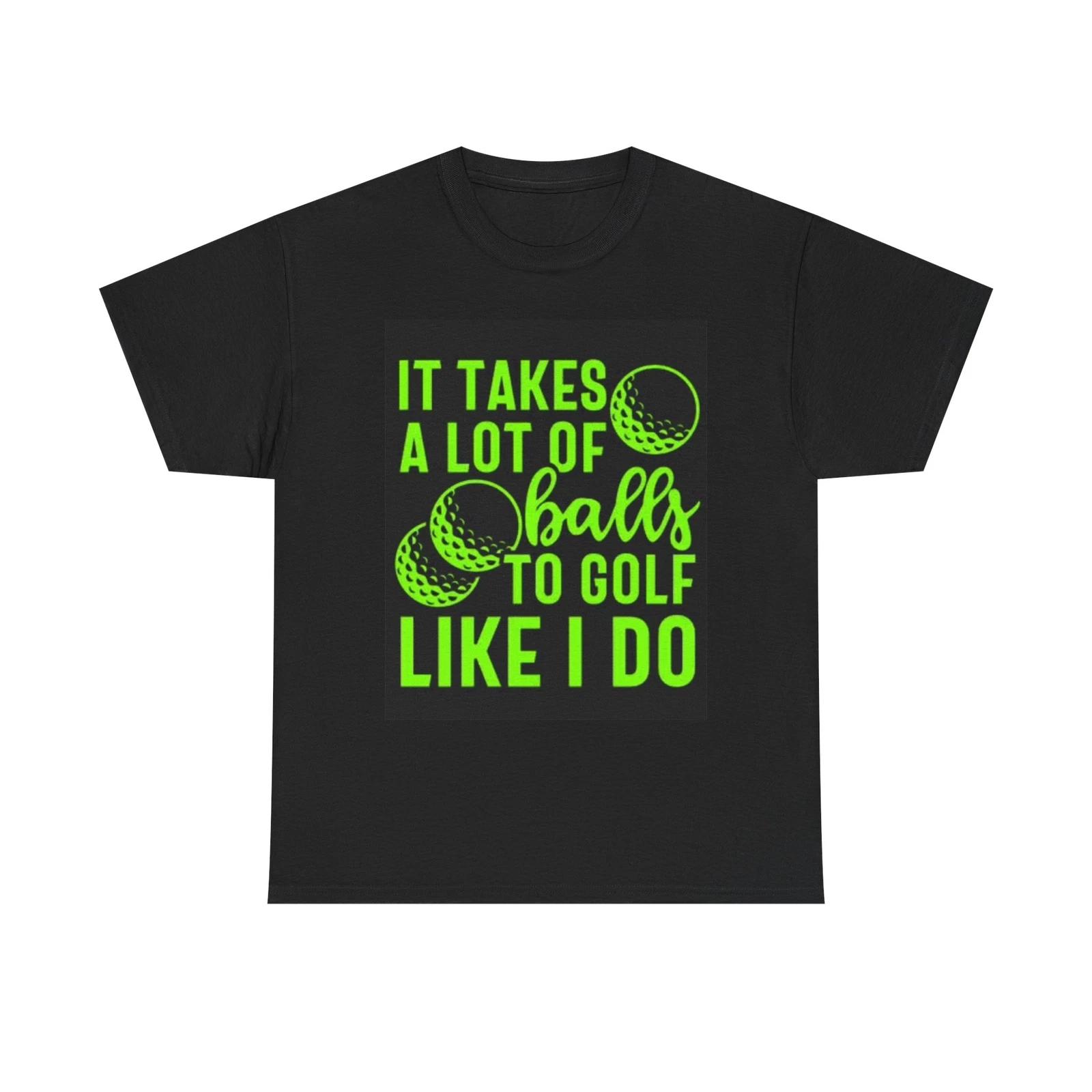 Men s and Women s T-shirts Funny Golf XL