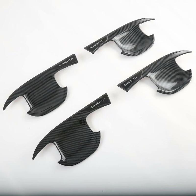For Kia Sorento MQ4 Car Door Handle Cover Door Bowl Protector Molding Trim Stickers Auto Styling Accessories