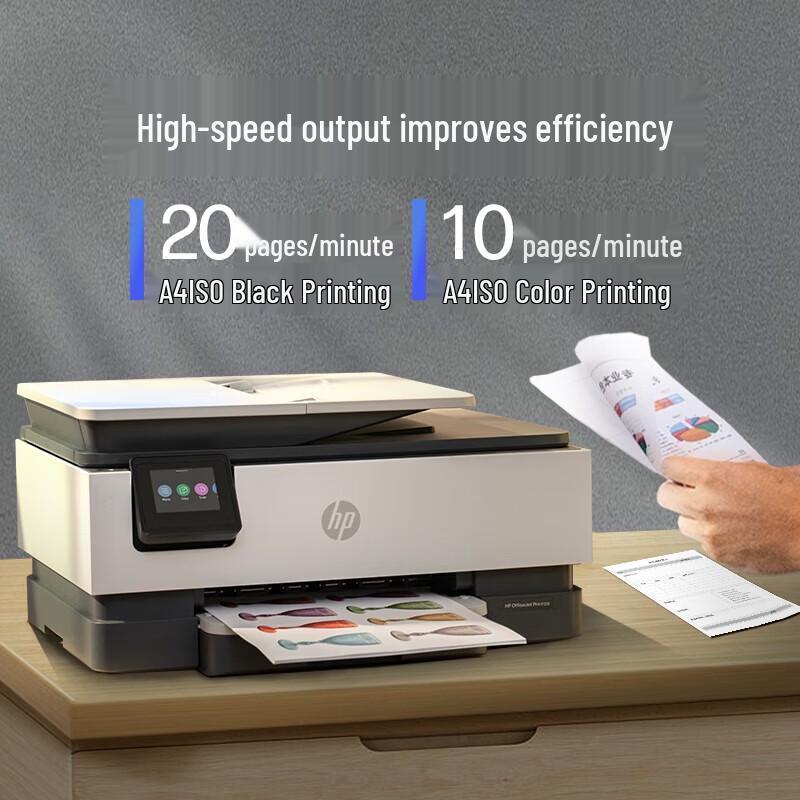 

HP 8120 Color Multifunction All-in-One Printer CN plug (adapter included)