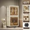 Multi-Layer Foldable Storage Cabinet: Plastic Wardrobe, Shelving Unit, Toy Organizer, Clothes Box