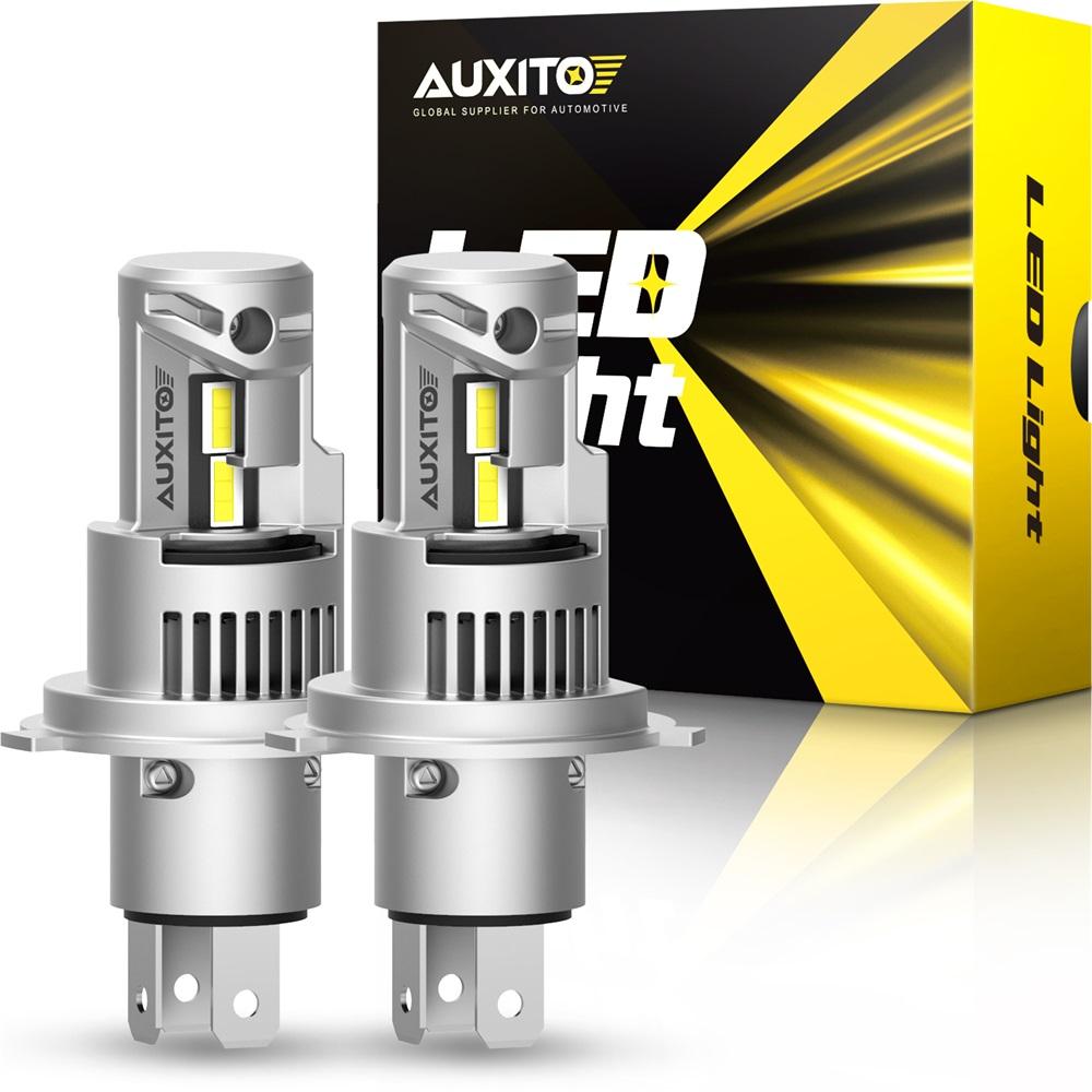 

AUXITO 2PCS 20000LM H4 LED Headlight Bulbs Hi/Lo Beam Canbus No Error 12V 9003 HB2 H4 Headlamps for Lada Honda Toyota Ford Kia H4/9003/HB2 Hi/Lo