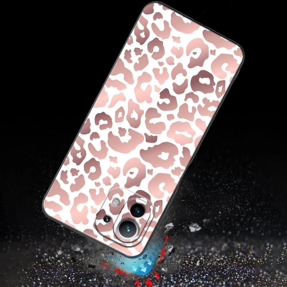 Pink Glitter Hearts Love Grass Leaf For Xiaomi 15 Ultra 11T 12T 13T 14T Pro Phone Case Mi POCO X7 M7 F7 Pro F5 F6 X3 X5 X6 Cover