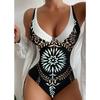 2026 Women's One-Piece Swimsuit Cover-Up: Slimming Plus Size, Stylish Hot Spring Swimwear