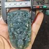 Jade Dragon-Riding Guanyin Pendant: Formal Wear Ornament for Men and Women, Grade A