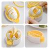 Eggs Slicer Cutter Egg Cooking Tools Multifunctional Egg Cutter Mold Cutter Artifact Gadgets Kitchen Manual Egg Slicer