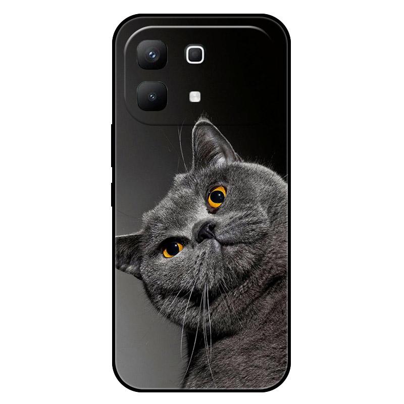 For Infinix Note 60 5G Case Cute Animal Fashion Flower Silicone Phone Case For Infinix Note60 X6879 Lens Protect Soft TPU Cover