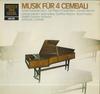 LP Record GEORGE MALCOLM VALDA AVELING GEOF  Musik Fur 4 Cembali SMD1345 DECCA Germany Classical Used