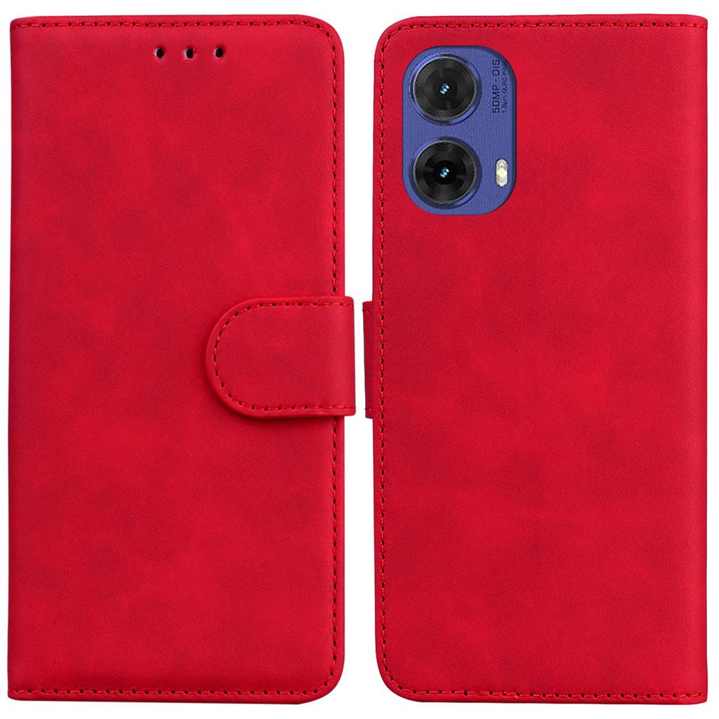 For Motorola Moto G85 5G/S50 Neo 5G Cell Phone Case TPU + PU Leather Shell Phone Stand Cover