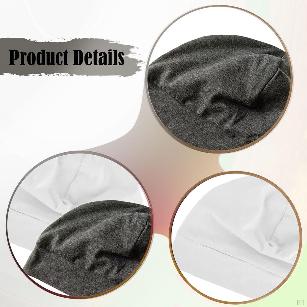 2 Pieces Sleeping Cap for Cycling Dancing Women Men Travel