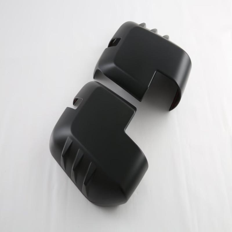 For Ford Bronco 2024 2025 ABS black Side Mirror Cover Rearview Mirror Cap Reverse Mirror Shell Sticker Exterior accessories