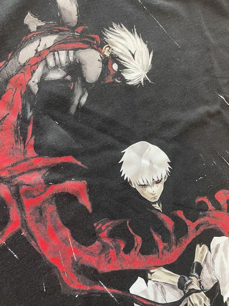 [USED] Hard To Find Tokyo Ghoul Kaneki Ken Anime T-Shirt, Size L