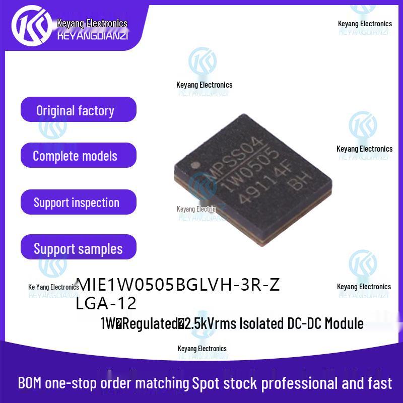 

MIE1W0505BGLVH-3R-Z LGA-12 1W 2.5kVrms Isolated Regulated DC-DC Module
