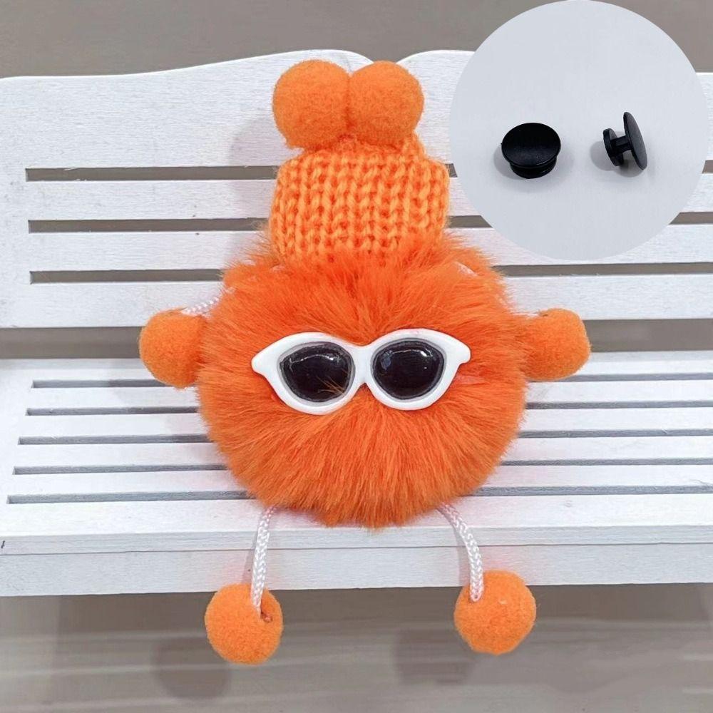 Decoration Diy Elf Ball Fashion Kawaii Cartoon Shoes Buckle Hole Shoes Decor