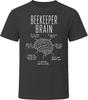 Beekeeper Brain Funny Beekeeping T Shirt