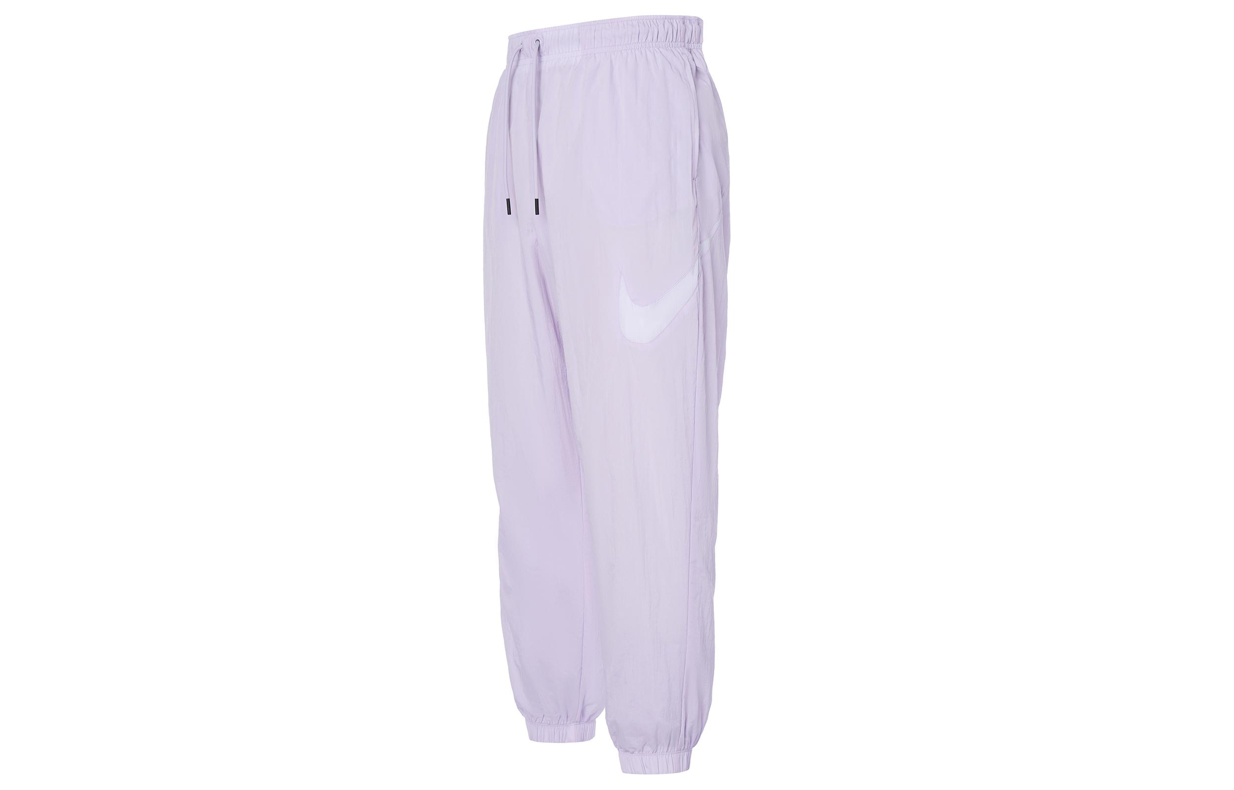 Nike Knitted Sweatpants Women s Purple Moderate Cuffed Pants DM6184-530 S