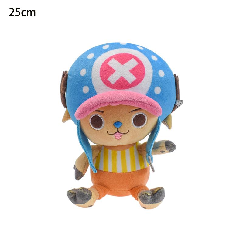 Original One Piece Plush Toys Luffy Chopper Plush Doll Anime Cute Cartoon Stuffed Peluche Birthday Gift