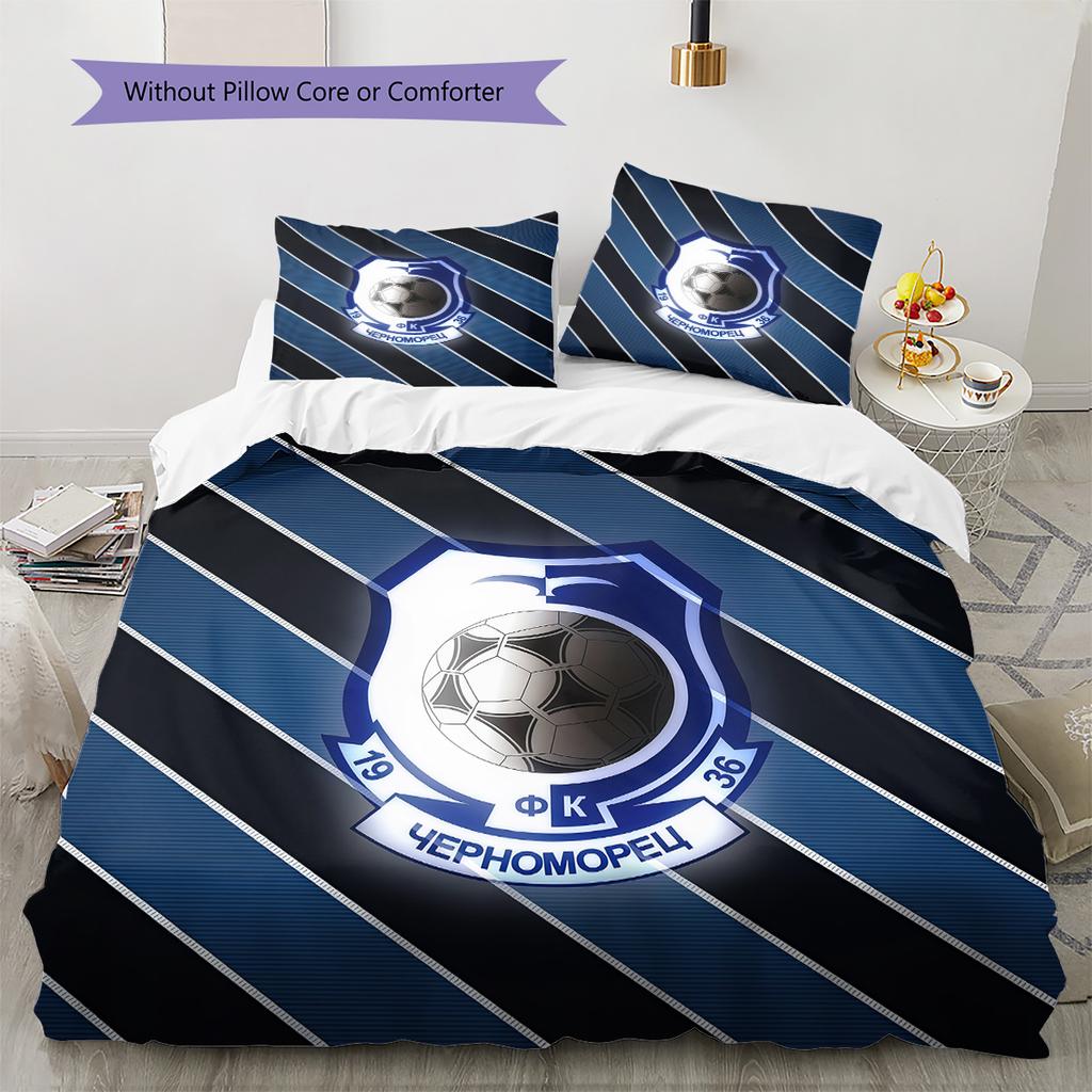 Chornomorets Odesa Pattern Bedding Quilt Set Home Decoration Gift (1 * duvet cover + 2 * pillowcase without core).xwn