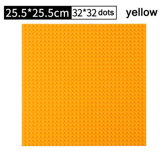 Classic Base Plates City Street Road Plate Building Blocks Figures Construction Toys 32*32 32x32 Dots Baseplates Plastic Bricks