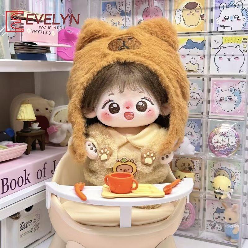 Evelyn Plush Toy 20cm Cotton Doll Clothing No Attribute Cute Set Clothing Doll Replacement Soft Skin Friendly Decoration