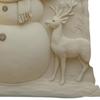Pillow Covers 17x17 Inch Christmas Decorative Pillows Set Cute Home Room Bedroom Couch Bed Patio Porch House