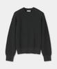 Kueo Grunge Crewneck Sweater (Black)