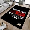 1pc Scarface Office Carpet Chair Mats Soft, Comfortable, All Season,Perfect for Home, Bedroom, or Office Decor, Perfect Gift for