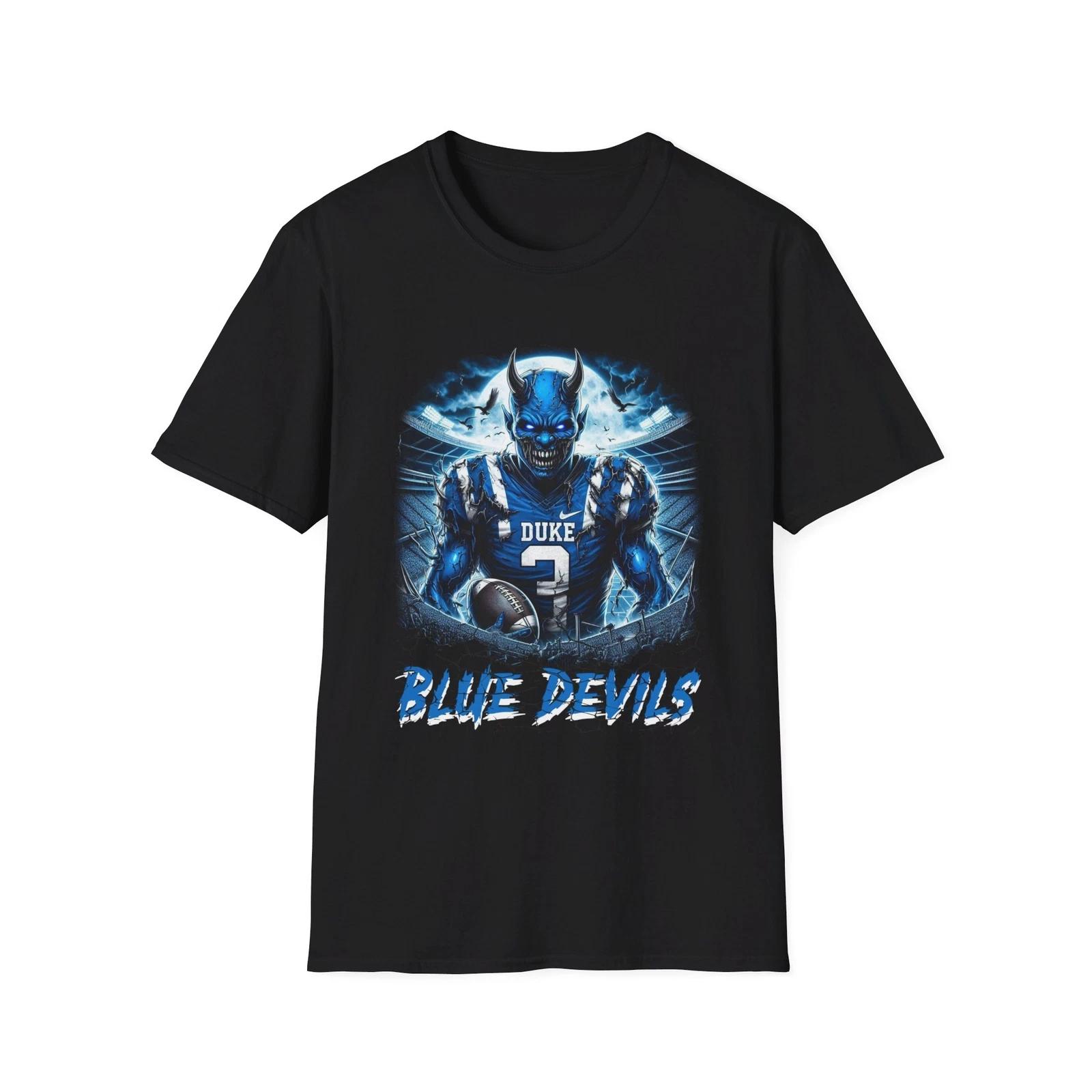 Fear the Blue Devils - Duke Horror Mashup T-Shirt M