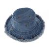 Popular WashedFabric Fishing Hat for Girl Fisherman Hat Women Beach Hat Photowear Sun Hat Outdoor Fishing Camping Hat  light blue