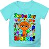 Kids Boys Cute Music Character Group Graphic TShirt Soft Cotton Crew Neck Tee Casual Summer Wear for School  Playdf0017