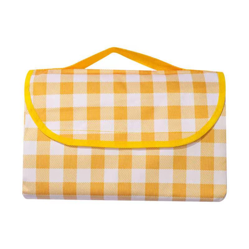 Portable Foldable Picnic Mat - Moisture-Proof Outdoor Ground Cloth for Camping and Spring Outings
