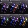 1 Box Double Colors Solid Nail Powder Holographic Neon Solid Nail Glitter Powder Aurora Powders Nail Art Tool