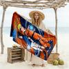 Naruto Character Personalized Name Beach Towel Super Soft Microfiber Quickdry Fabric Suitable for Swimming Gym Camping Yoga Vacation