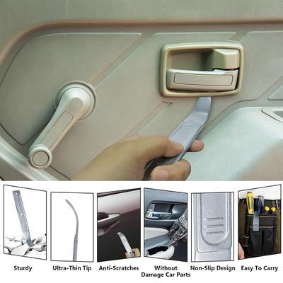 Metal Pry Bar High-Quality Automotive Pry Tool Car Interior Pry Tool Compact Trim Removal Tool For Door Panels Automotive