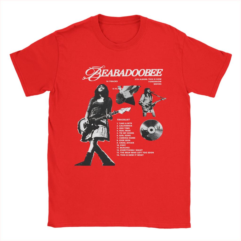 Beabadoobee Album Vintage T Shirt Summer Cotton TShirts For Unisex Hip Hop Pattern Tee Shirt Short Sleeve Vintage Top Tees