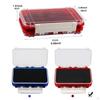Fishing Tackle Case with Double Side Sturdy for Traveling Enthusiast Outdoor Blue