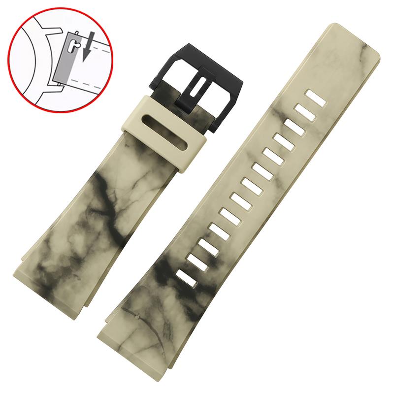 

24mm Sports Waterproof Resin Silicone Strap For Casio 5674 Watch Band GA2200/GA2000 Series For Men Bracelet Watch Accessories 24mm