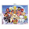 Daewon&Book Cookie Run Kingdom Floating Castle Jigsaw Puzzle, 150 Pieces, Mixed Colors Jigsaw Puzzle, Childrens Games, Korean Educational Toys
