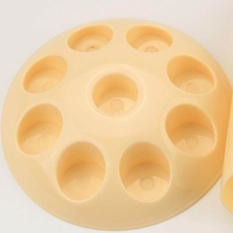 Flower Mouth Implantation Frame with 8 Slots Pastry Tip Bag Placement Stand Cream Piping Bag Storage Rack